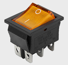 RS-608 4PIN YELLOW LIGHT