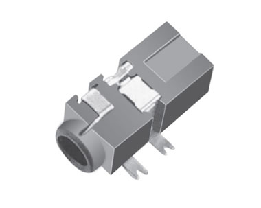 2.5 phone jack(SMT) PJ-218C