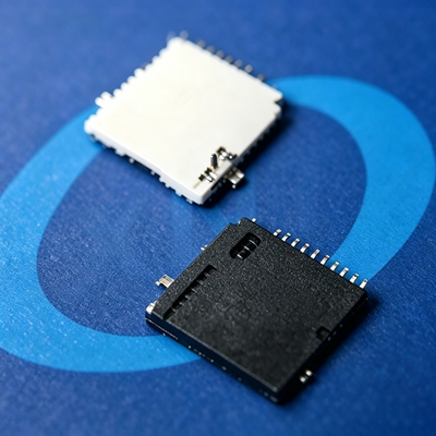 microSD push sink 0.9mm outer ribbon detection