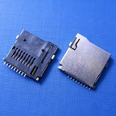 microSD push outer tape detection