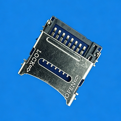 SIM card holder microSD clamshell 1.5/1.8 high