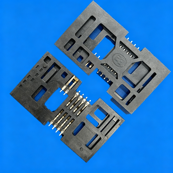 Smart card 8+2pin IC socket