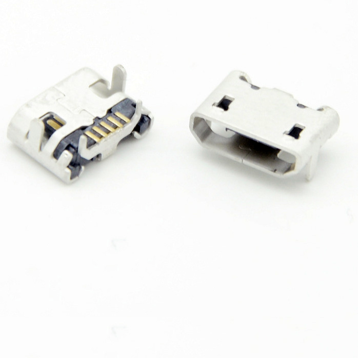 Micro 5P female SMT, low current