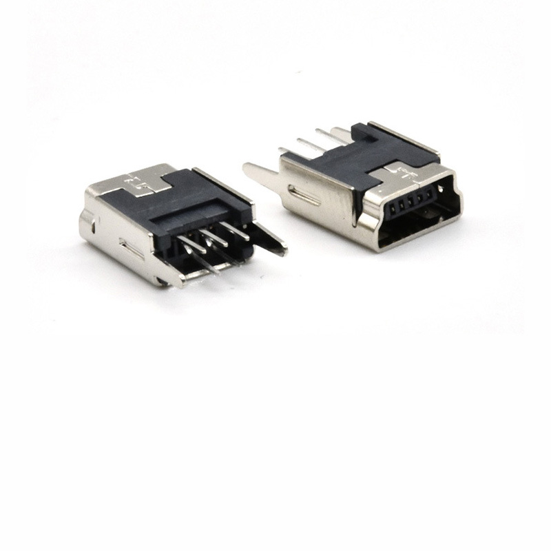 Mini 5P straight through-hole single-layer terminal