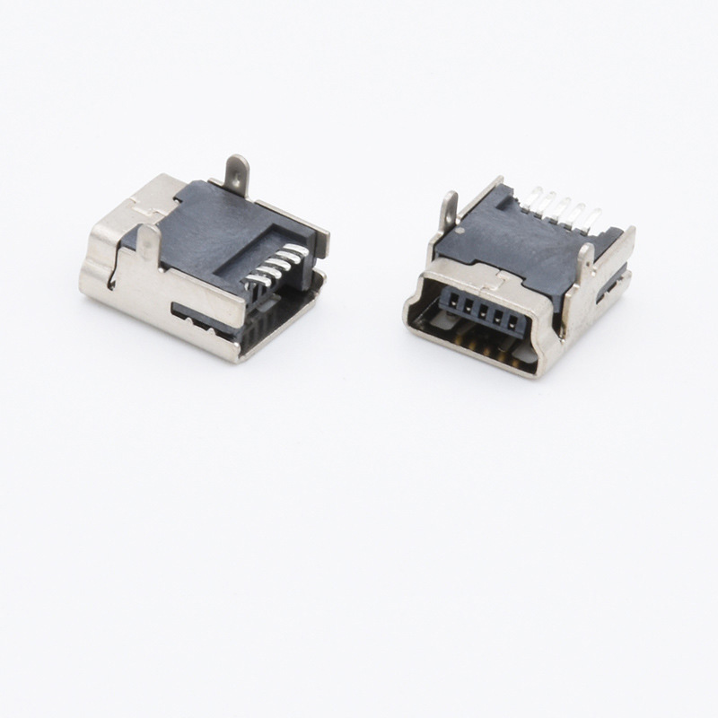 Mini 5P 2-pin SMT terminal plug, power & serial port