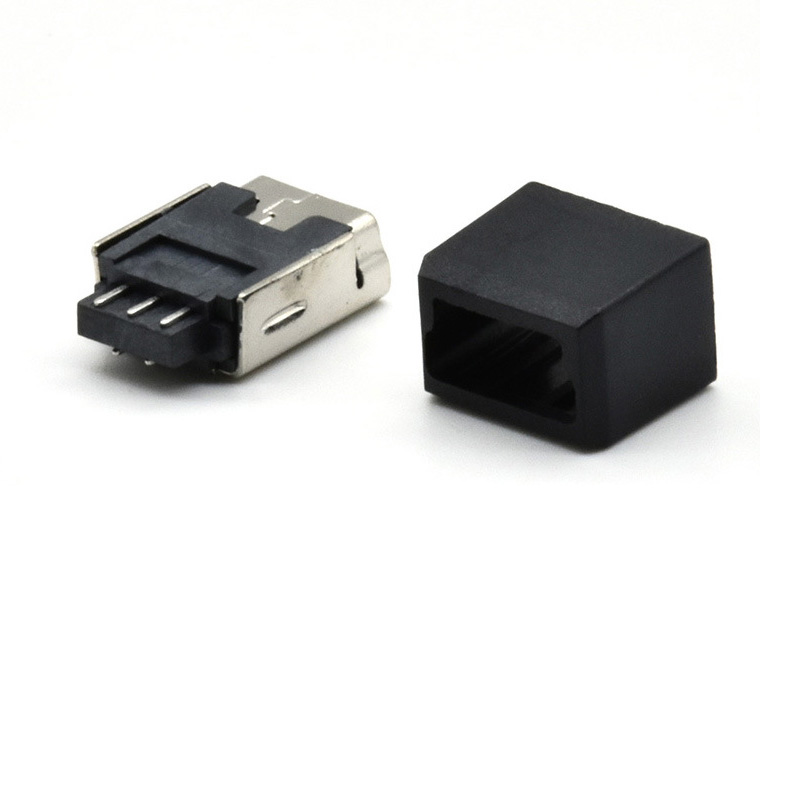 Mini 5P durable soldering terminal with housing