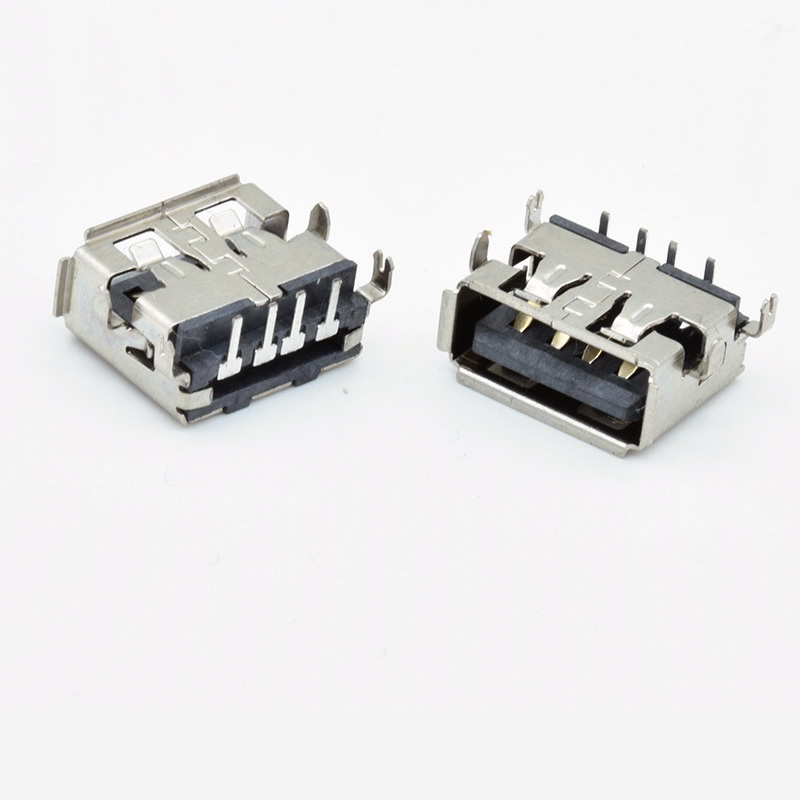 Short-body sunk SMT pin terminal