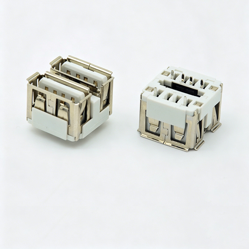 Separate USB male and female connectors
