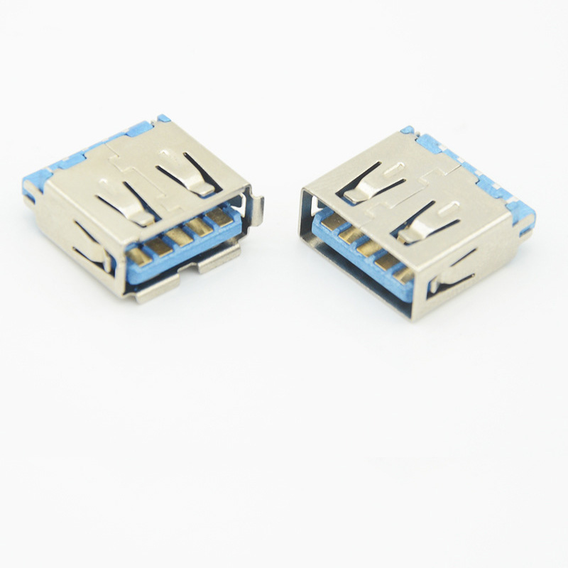 Single Layer 11.5mm Through-hole, USB 3.0 Wire Solder Type