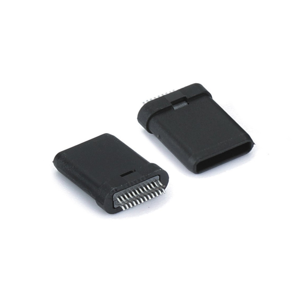 Type-C 24Pin Clamp Male Connector, Full Plastic Anti-scratch