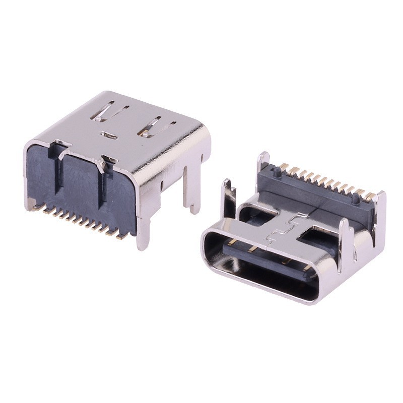 16Pin Horizontal Raised Female Connector, CH=1.0/2.0/2.5/3.0mm, Raised SMT