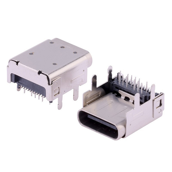 16Pin Raised Female Connector, Height 9.5mm, DIP+SMT